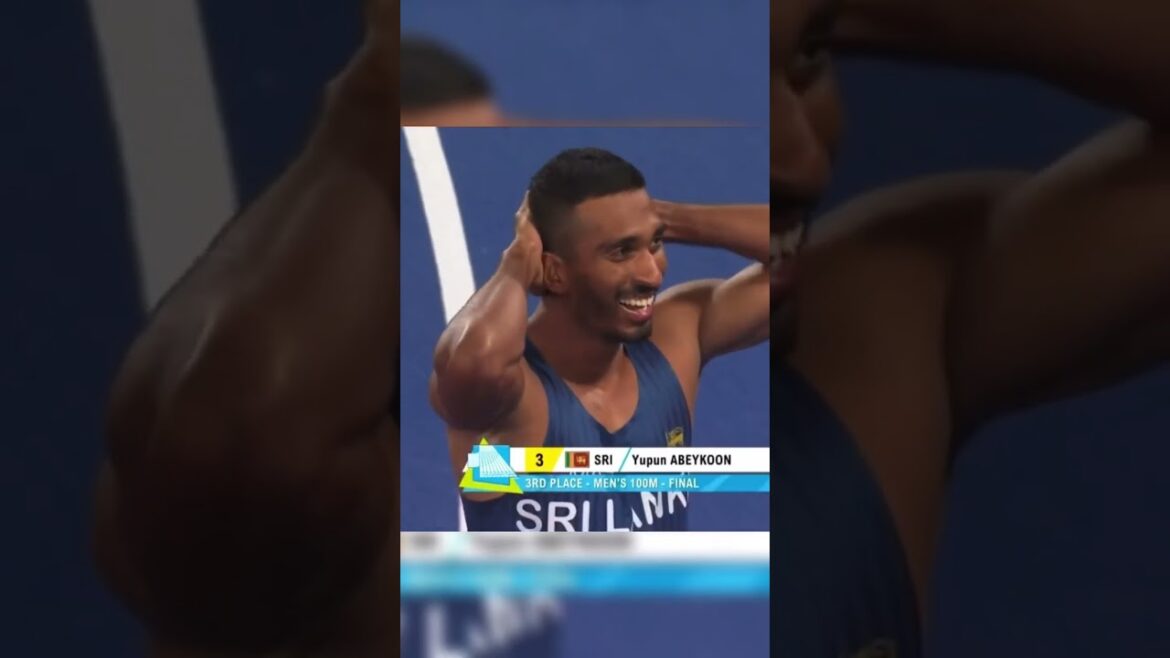 තප්පරයට මිස් උන යුපුන්ගේ රිදී පදක්කම !Yupun Abeykoon Won the Bronze Medal