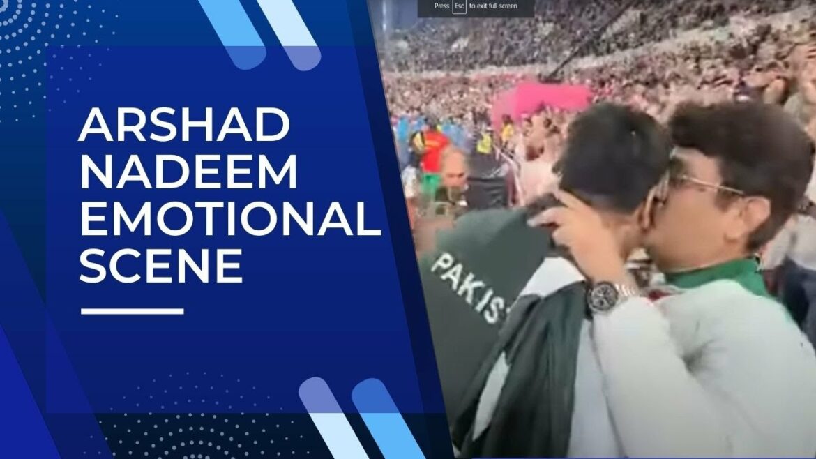 Scenes after Arshad Nadeem won Gold Medal I Commonwealth Games 2022 I Javelin Throw