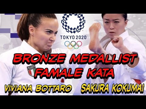 Viviana Bottaro (ITA) VS. Sakura Kokumai (USA) KATA Winner Tokyo 2020 Olympics Karate