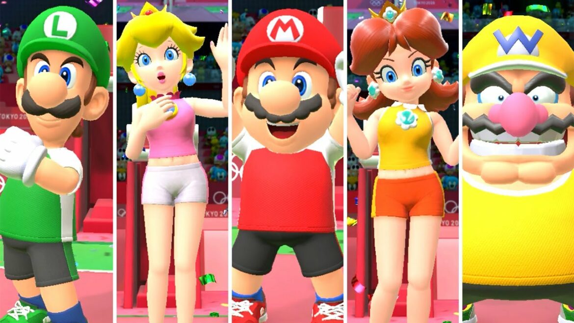 Mario & Sonic at the Olympic Games Tokyo 2020 – Badminton (All Characters)