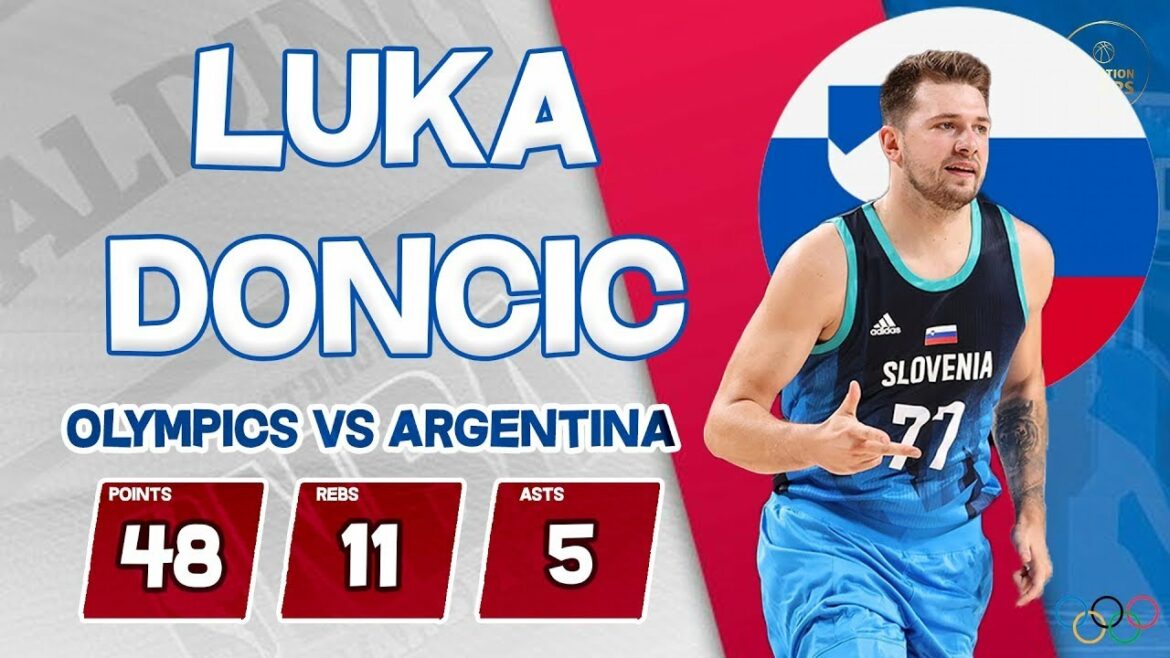 Luka Doncic vs Argentina | 48-11-5 | Tokyo Olympics