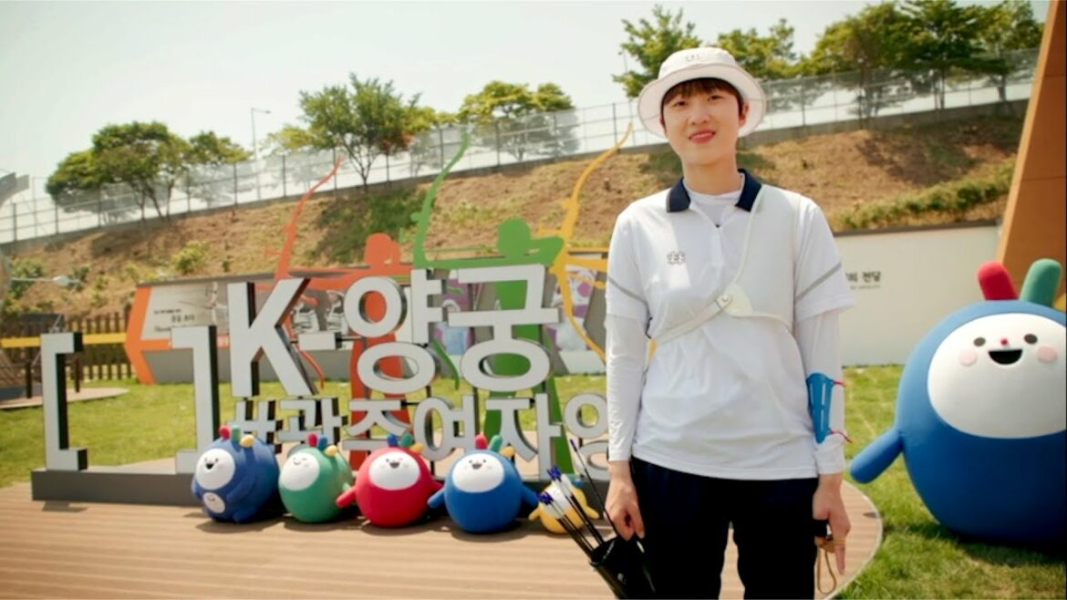 Olympics Champion An San is a university student in Gwangju | #ArcheryatTokyo