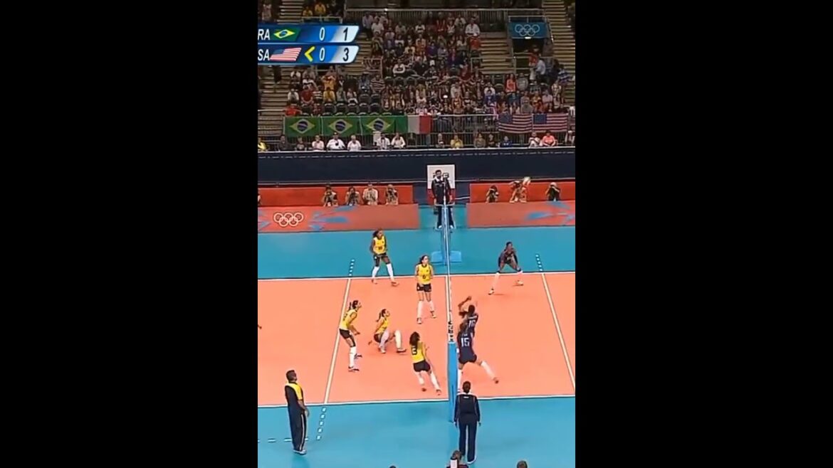 olympic volleyball #shorts #volleyball #sports