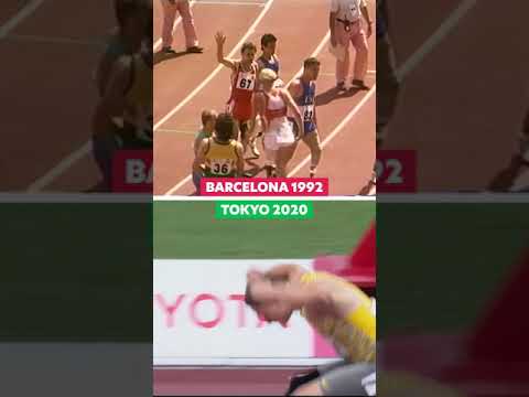 100m Race | 🇪🇸 Barcelona 1992 X 🇯🇵 Tokyo 2020