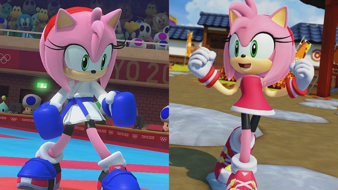 Mario & Sonic at the Tokyo 2020 Olympic Games – Amy (All 24 Events)
