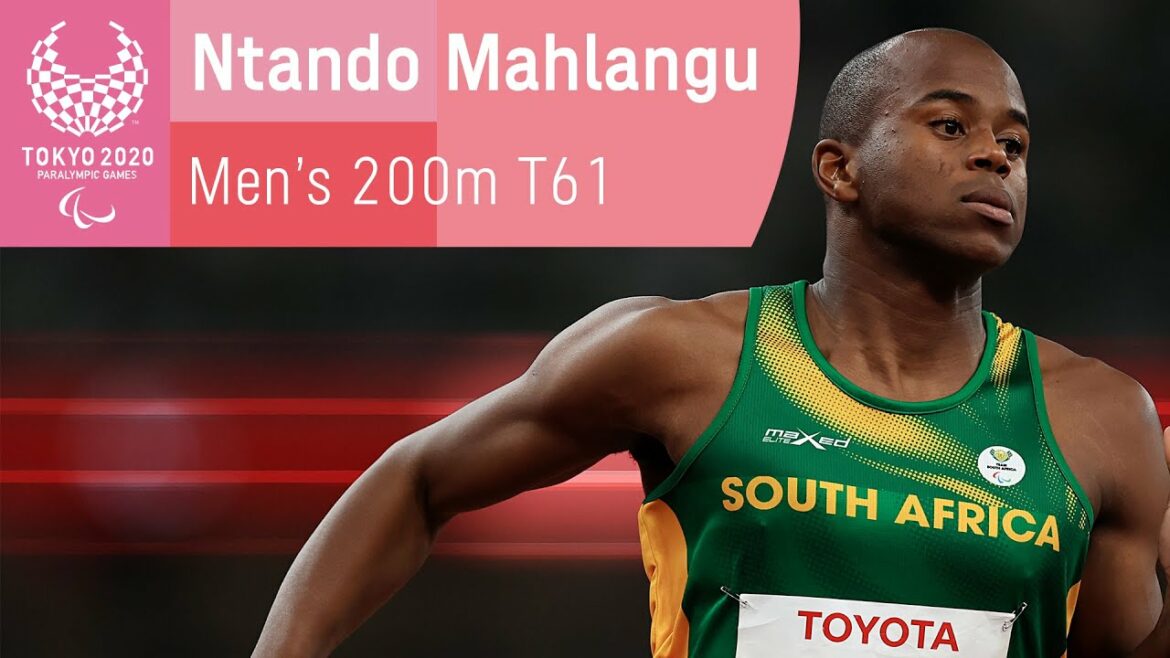 ๐ฟ๐ฆ๐ฅ South Africa’s Ntando Mahlangu Wins Another Gold | Men’s 200m T61 | Tokyo 2020 Paralympic Games