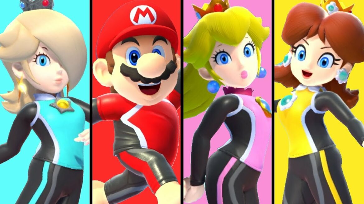 Mario & Sonic at the Olympic Games Tokyo 2020 – Surfing (All Characters)