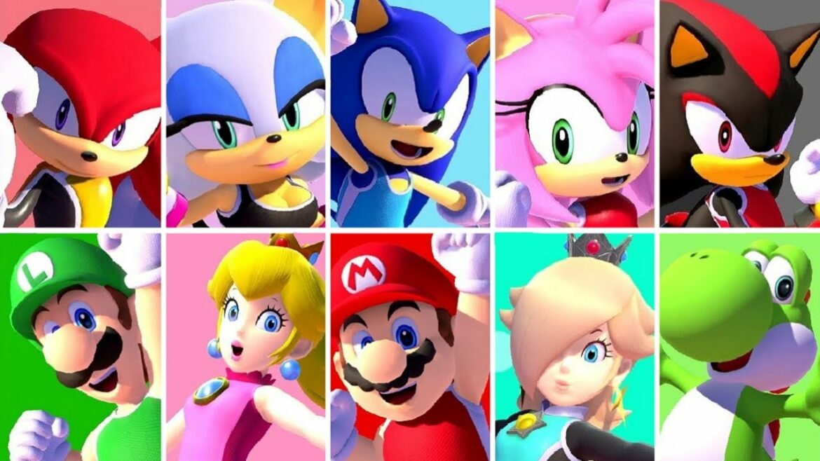 Mario & Sonic at the Olympic Games Tokyo 2020 – All Characters (4K)