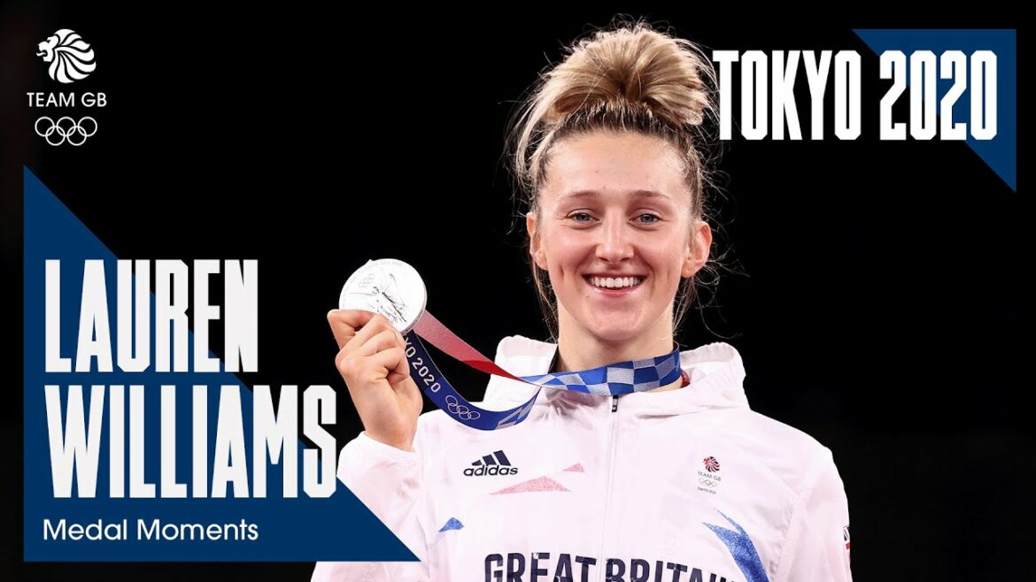 TAEKWONDO SILVER for Lauren Williams on OLYMPIC DEBUT | Tokyo 2020 Olympic Games | Medal Moments