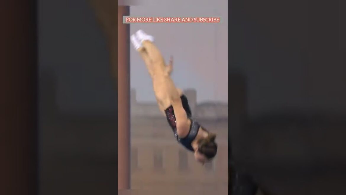 Canadian trampoline gymnast ll Rosannagh MacLennan #shorts