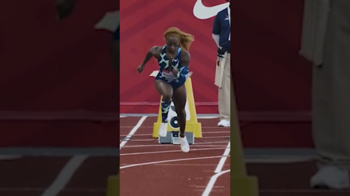 Sha‘Carri Richardson is showing incredible speed !#sprinting #trackandfield #athletics