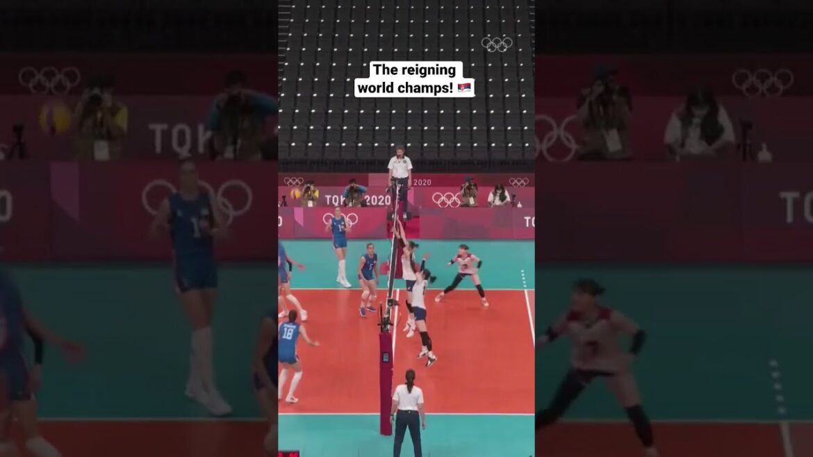 The reigning World champs for a reason! 🇷🇸