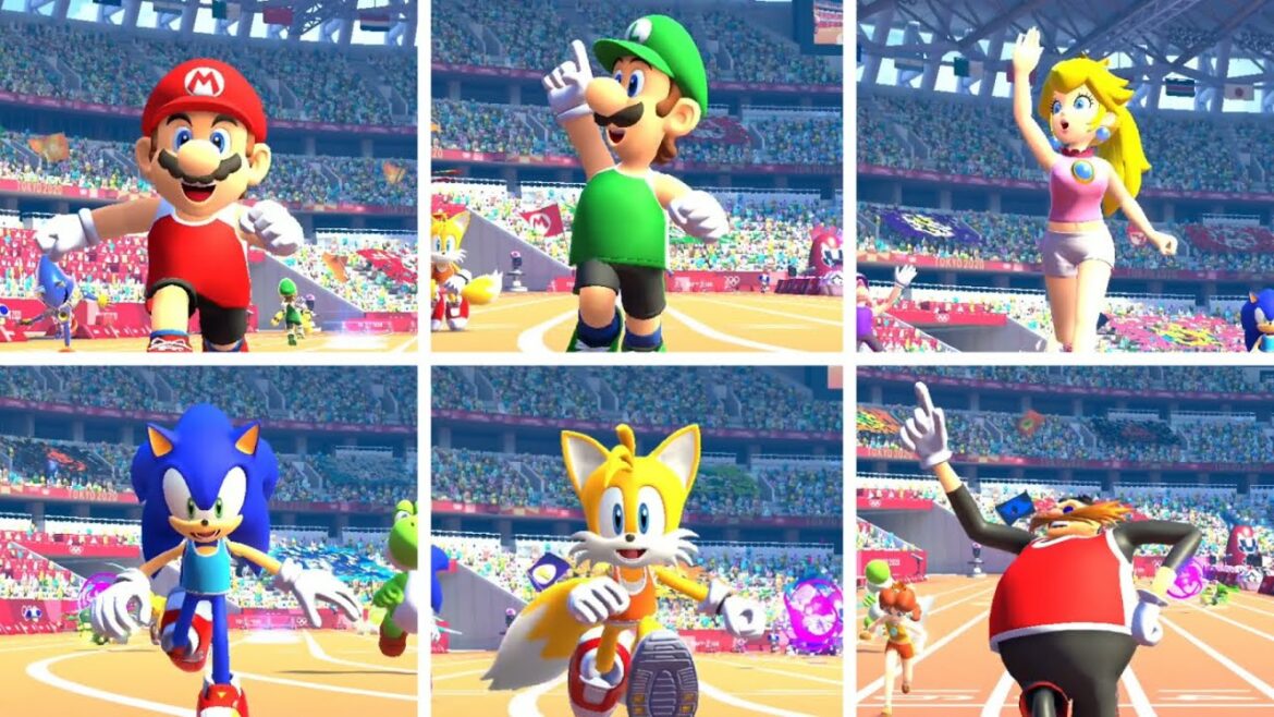 100m (All Characters) – Mario & Sonic at the Olympic Games Tokyo 2020