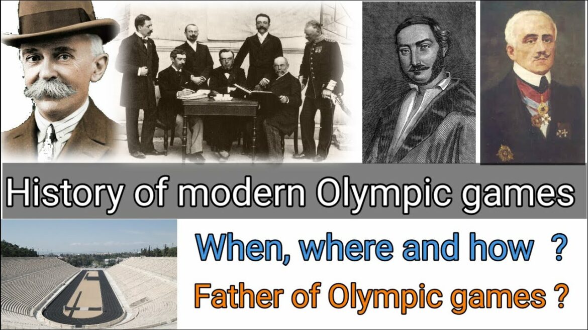 History of modern olympic games | When and where Olympic started | father of Olympic | Olympic game