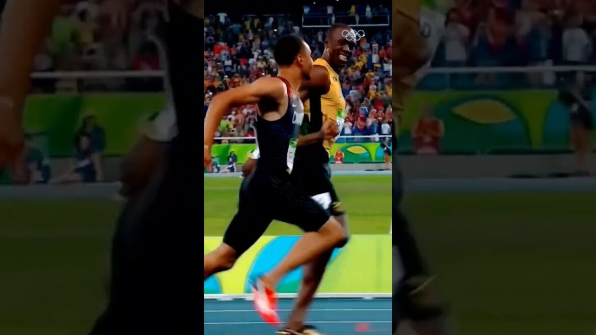 fastest man for a period #olympics #bolt