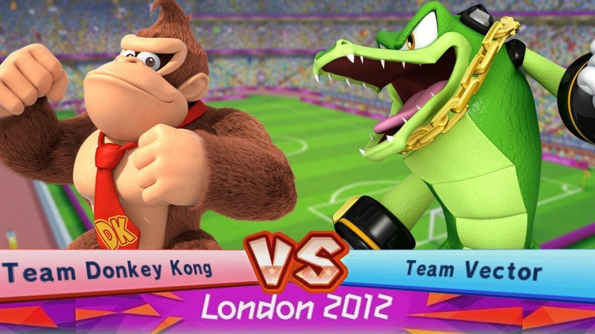 Mario & Sonic at the London 2012 Olympic Games – Team Donkey Kong Vs. Team Vector