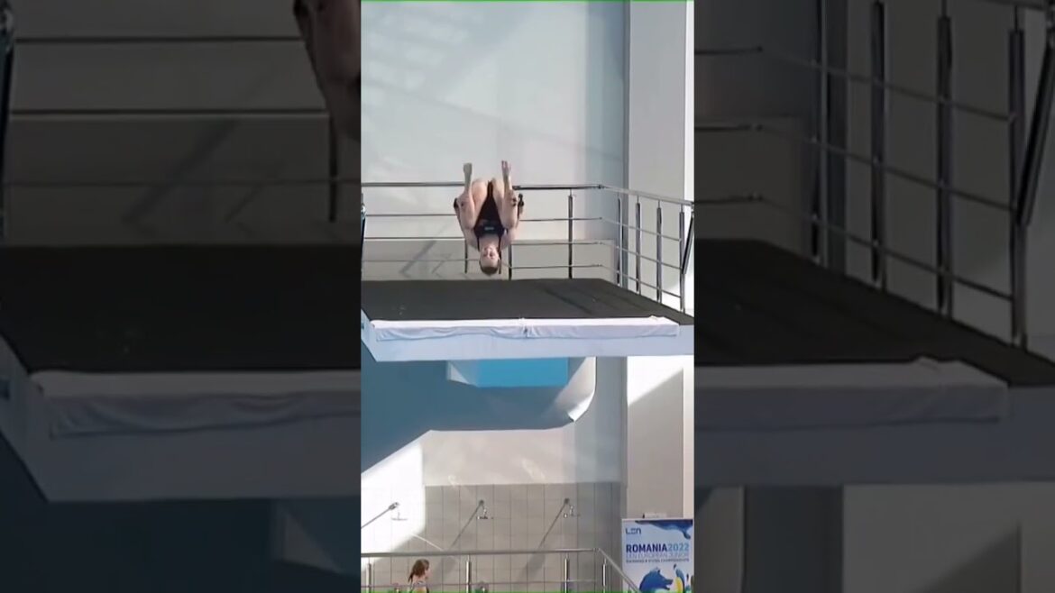 Nina Janmyr (Sweeden) 10m Platform Diving II Diving Highlights Bucharest 2022 #diving #olympics