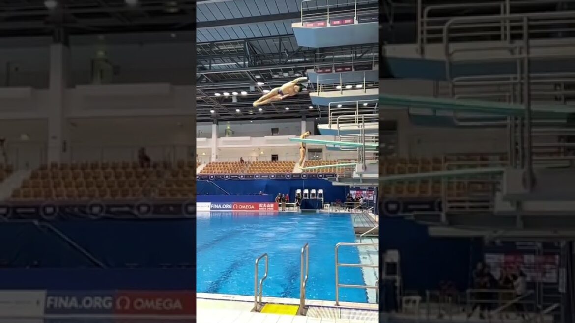 Team China π¨π³ in Berlin for one last training before competition!!!π₯ #DWC2022 #diving #worldcup