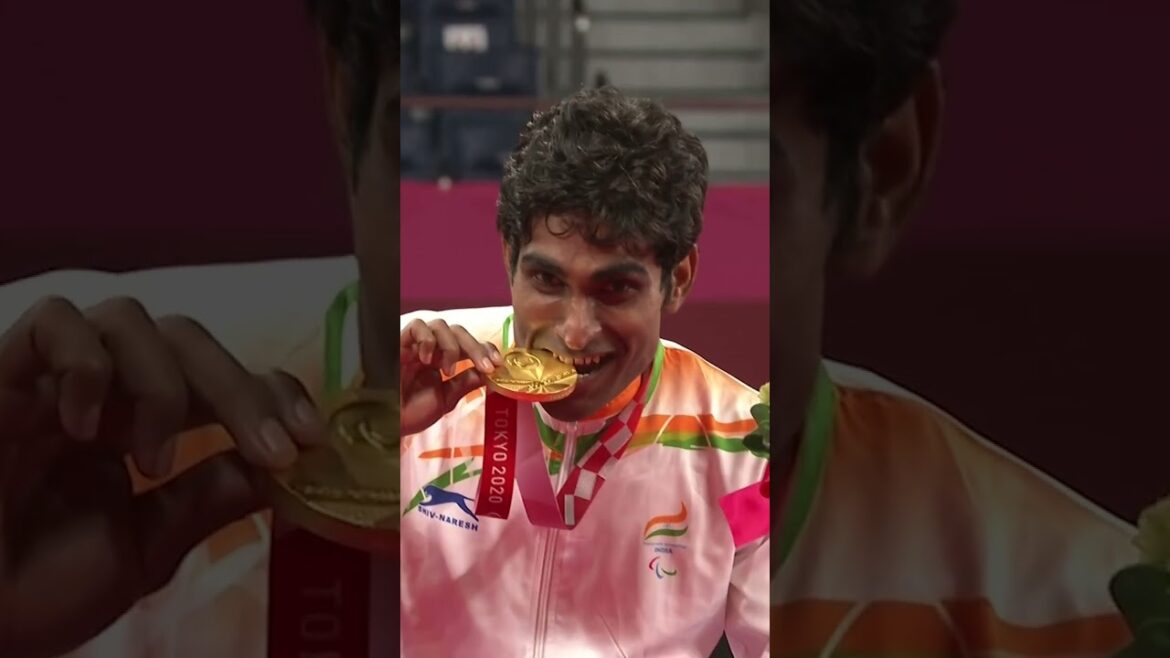 🇮🇳 India’s Golds at Tokyo 2020 | Paralympic Games #shorts #india #tokyo2020 #goldmedal