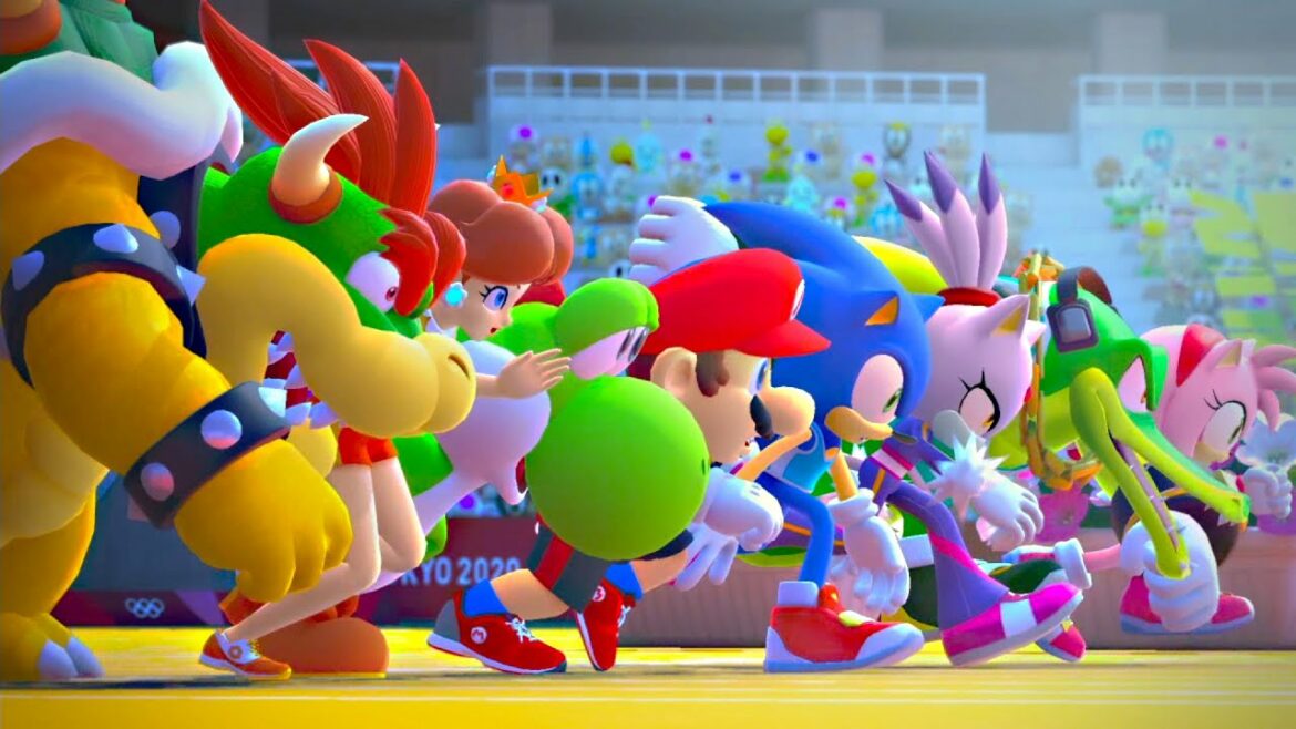 Mario and Sonic at the Olympic Games 2020 all Events Games Metal (Sonic Play )