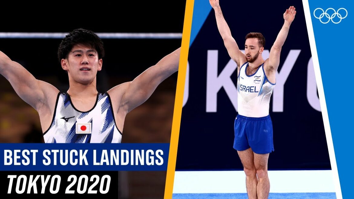 Incredible Stuck Landings at Tokyo 2020! 🤸♂️
