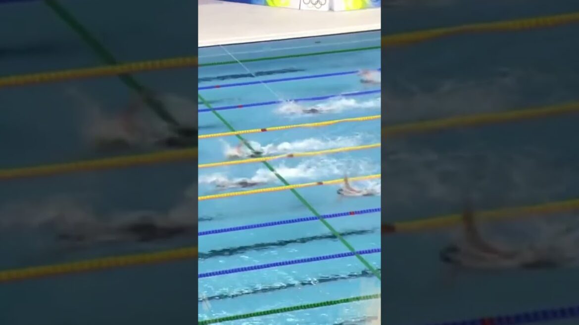 THE RACE THAT MADE MICHAEL PHELPS A LEGEND 馃 #shorts #swimming #olympics