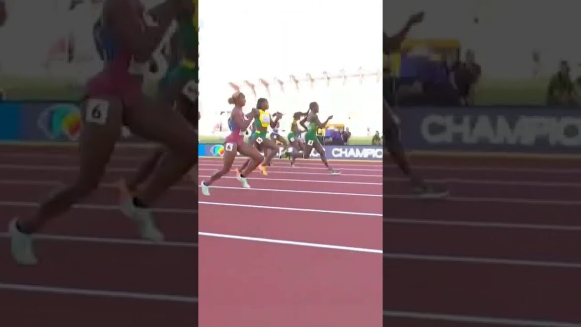 100m hurdle running. #Olympic’s #atheletics #like #comment#share #subscribe #short #videos