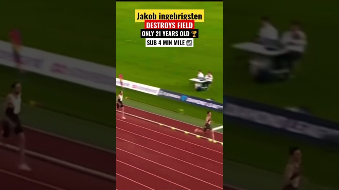 Jakob Ingebrigtsen | LEGEND | π¦
π | Mile | #shorts #track #viral #sports #fyp #olympics #fast