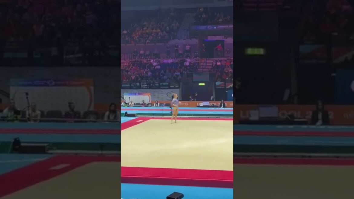 Jade Carey Floor || World Championships 2022 Qualifications