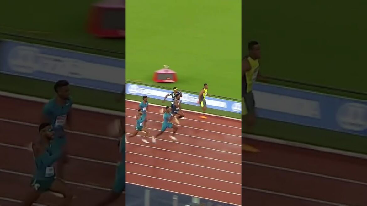 A good shift from Fred Kerley 💨⏱️🙌 #DiamondLeague 💎 #RomeDL 🇮🇹
