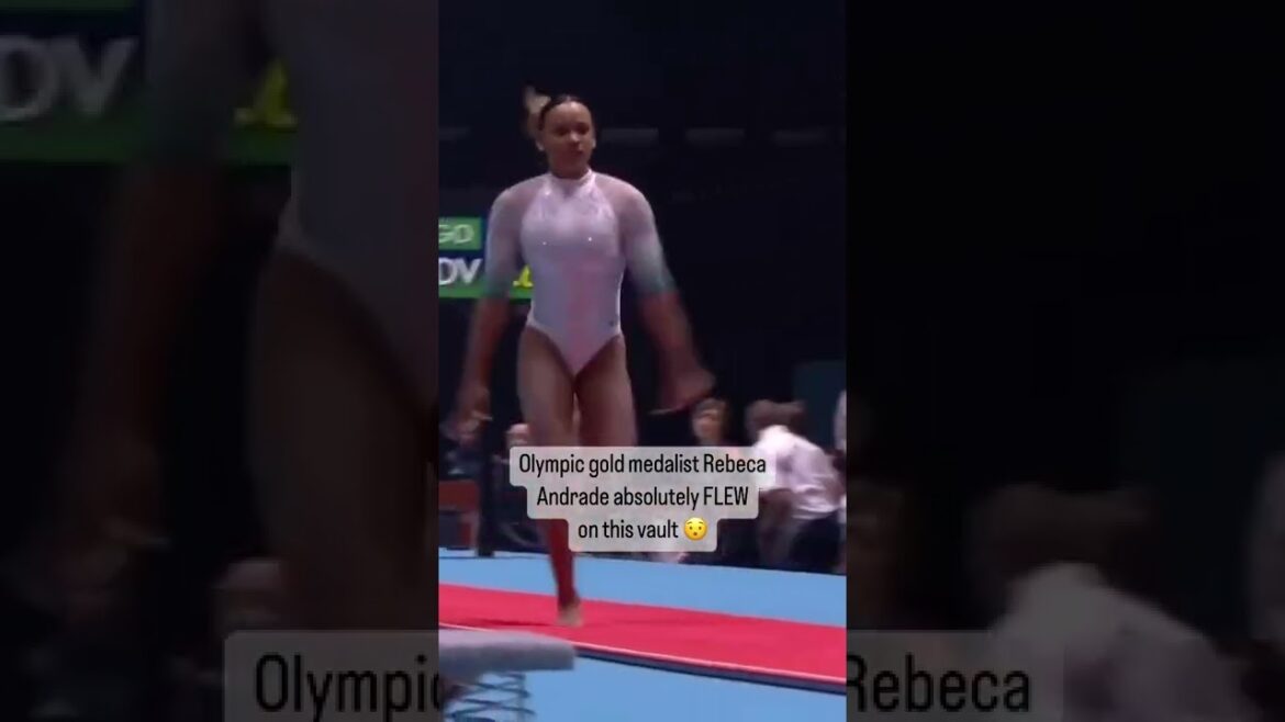 Air Andrade – Olympic 🥇 Medalist FLIES at Worlds