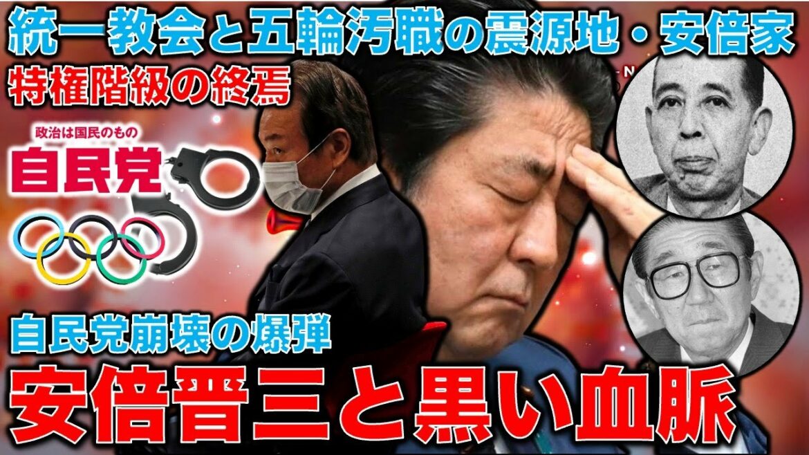 Olympic Corruption and the Unification Church. The black bloodline of Shinzo Abe undermining Japan. Shinzo Abe’s death ignited the Liberal Democratic Party’s collapse bomb. Japan will change if Liberal Democrats are arrested.Former Hakuhodo writer Ryu Homma and January 10,000 books