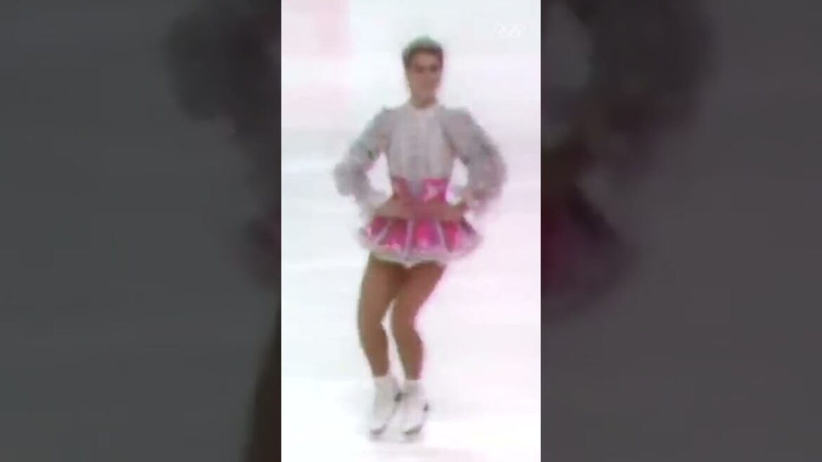 A princess on ice ❤️ #1984 #vintage #figureskating