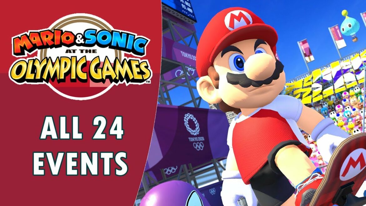 Mario & Sonic at the Tokyo 2020 Olympic Games – Mario (All 24 Events)