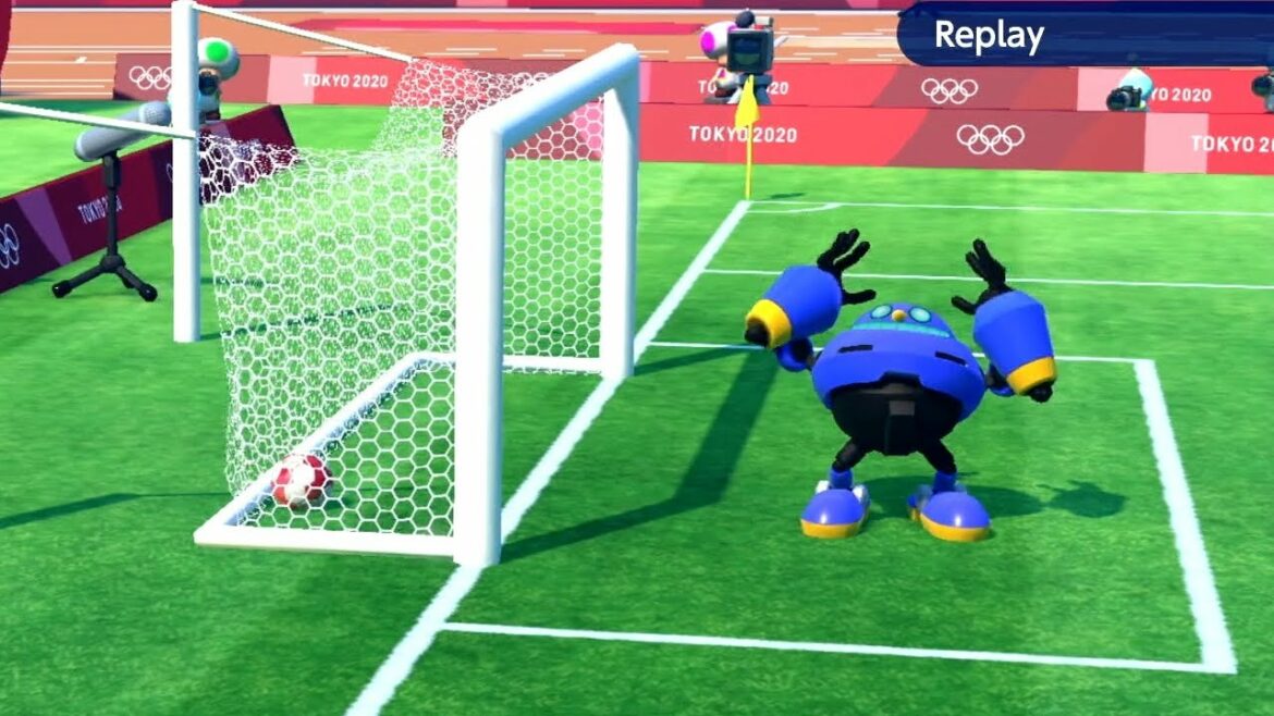 Mario & Sonic at the Olympic Games Tokyo 2020 ▷ Football ▷ Long Shot OWN Goals