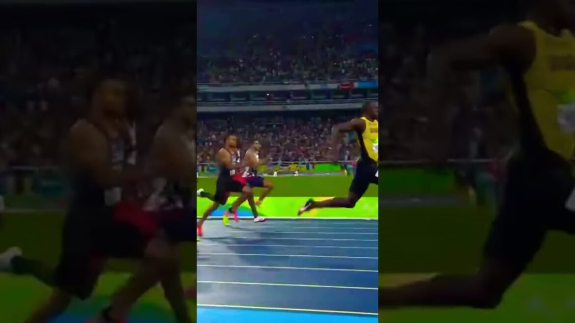 Rio Olympics men’s 200m final side camera #shorts