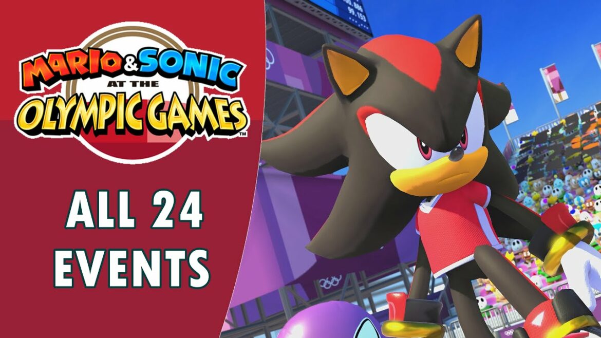 Mario & Sonic at the Tokyo 2020 Olympic Games – Shadow (All 24 Events)