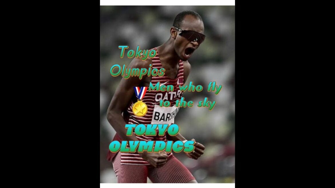 Tokyo Olympics Men who fly to the sky 🇶🇦Mutaz Barshim Men's High Jump Double Gold Medal 🏆💪🏻