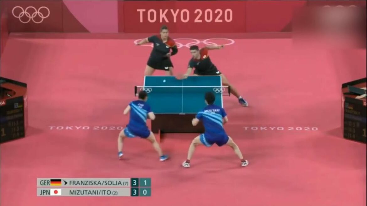 [Table tennis]Tokyo Olympics Mima Ito & Jun Mizutani pair big come-from-behind victory re-up