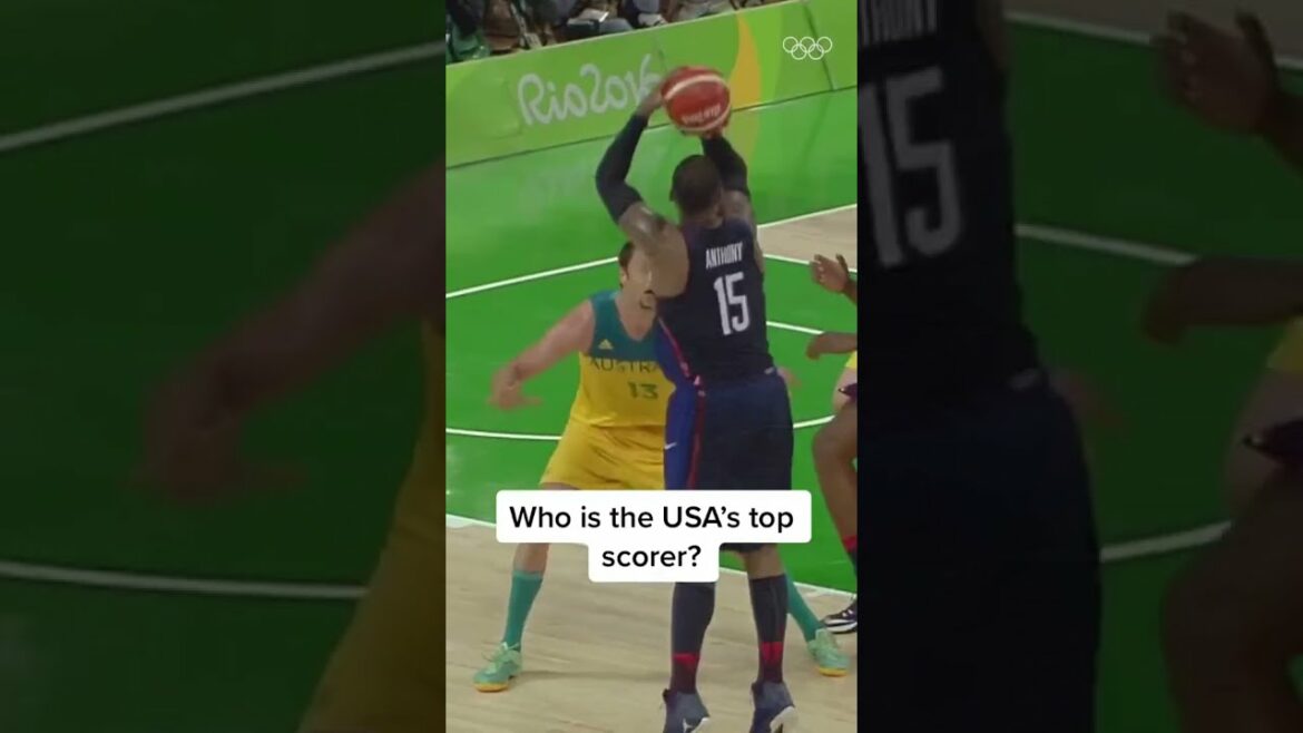 Who is USA’s top scorer at the Olympics? #Shorts Who is USA's top scorer at the Olympics? #Shorts