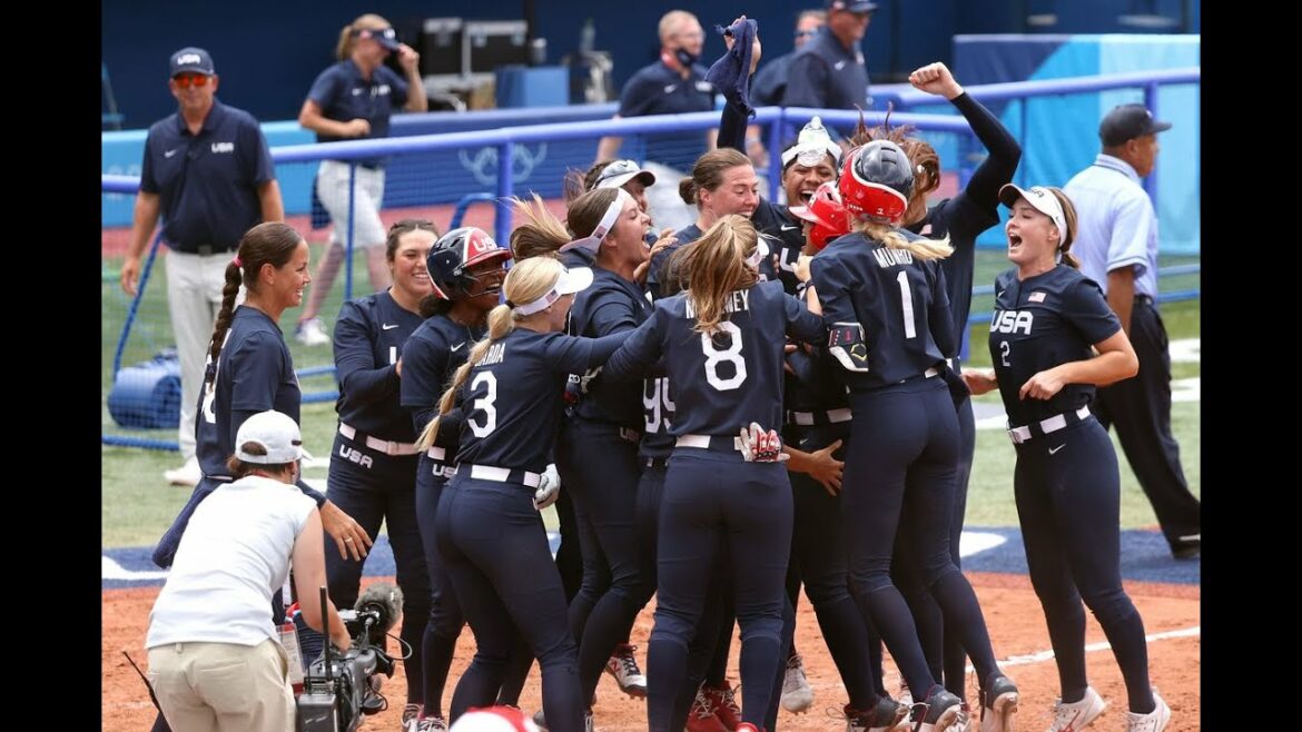 Team USA Softball vs Team Mexico Highlights | Tokyo Olympics 2020