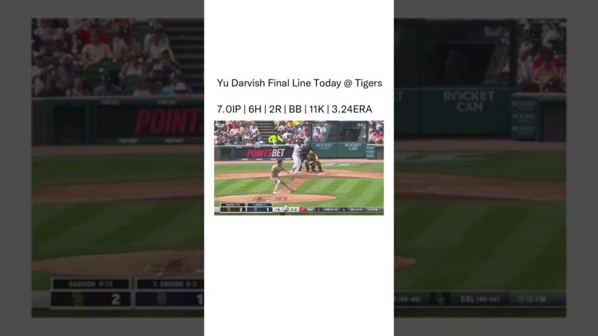 FILTHY Yu Darvish SHOVES 🤩‼️😳 #Padres #SanDiego #YuDarvish #Pitcher #Strikeout #Baseball