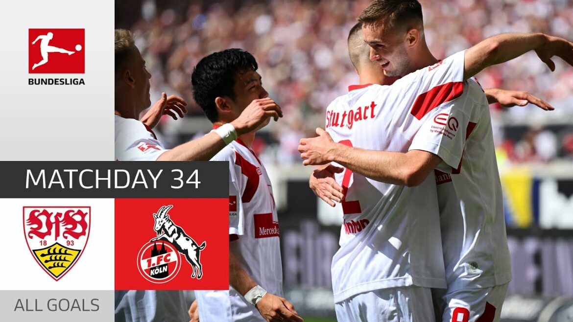LAST MINUTE Rescue by Endo! | VfB Stuttgart – 1. FC Koln 2-1 | All Goals | match day 34 LAST MINUTE Rescue by Endo! | VfB Stuttgart - 1. FC Koln 2-1 | All Goals | match day 34