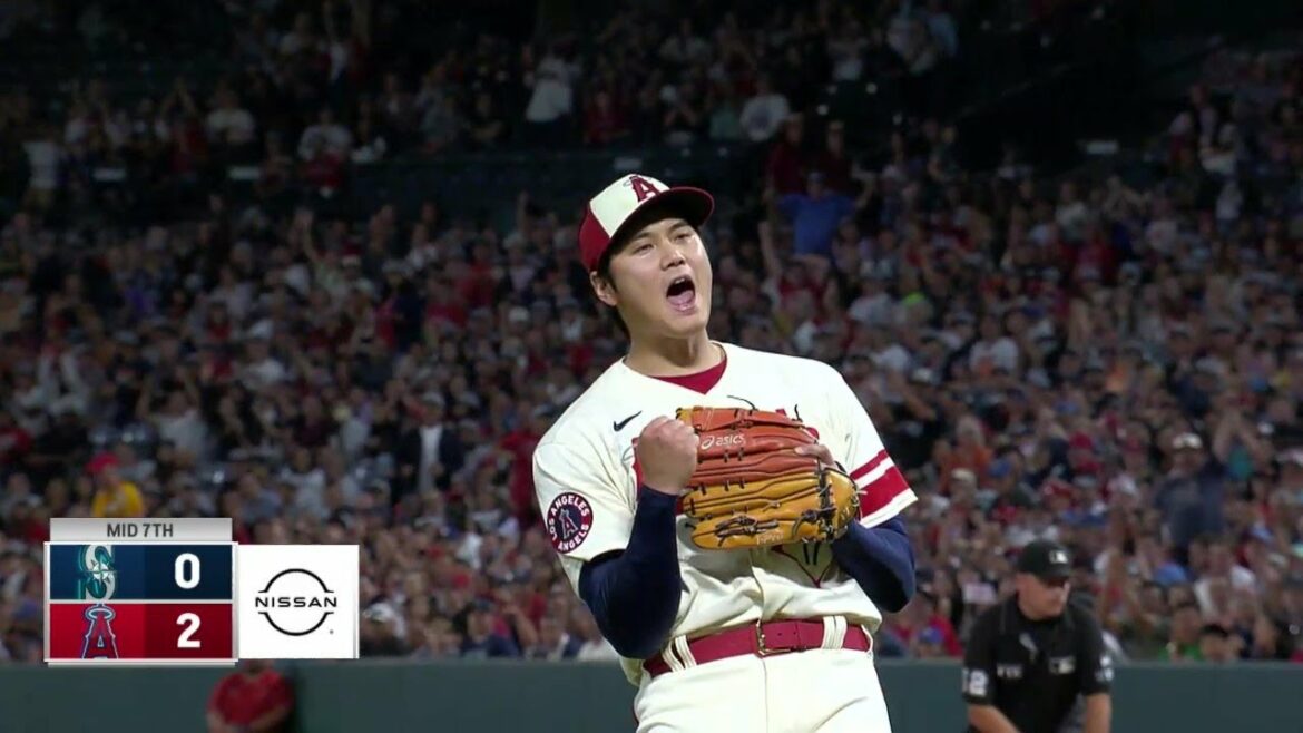 Shohei Ohtani CONTINUES dominance on mound!! 7 shutout innings vs Mariners!!
