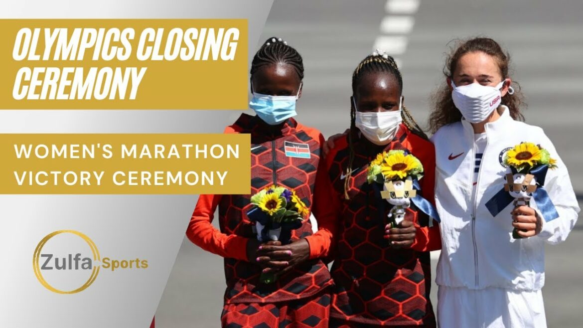 Athletics - Women's Marathon Victory Ceremony | Olympic Games Tokyo 2020