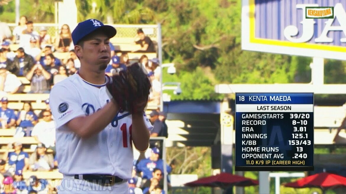 Kenta Maeda All pitches Dodgers vs. Diamondbacks (March 31, 2019)