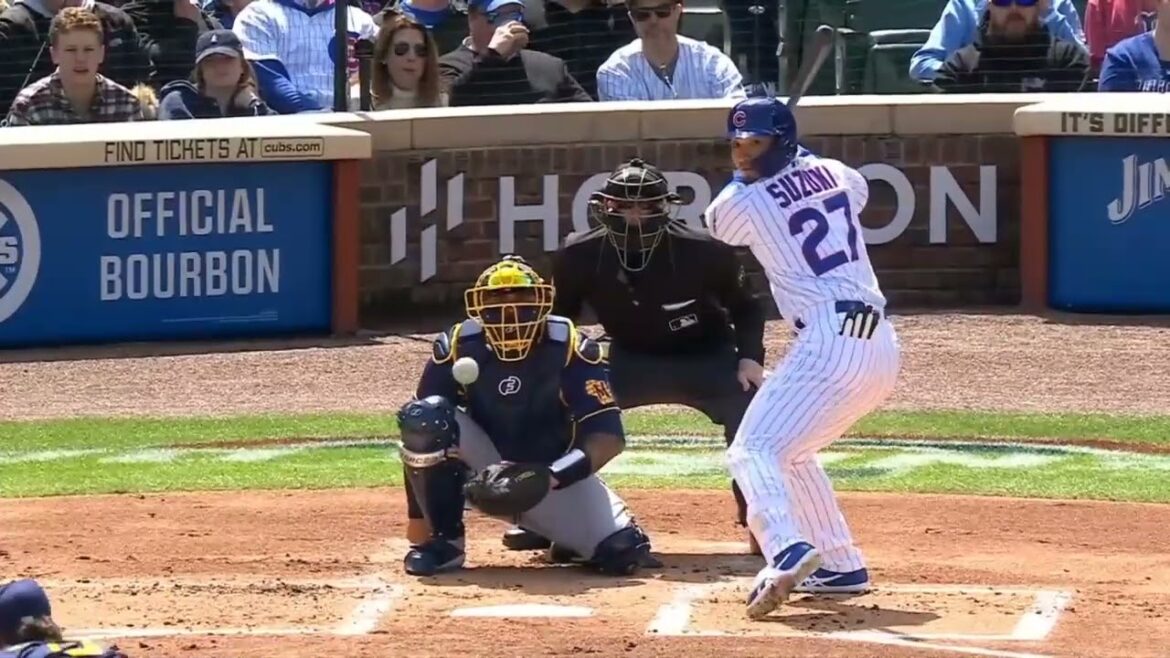 Seiya Suzuki's First Career MLB Home Run