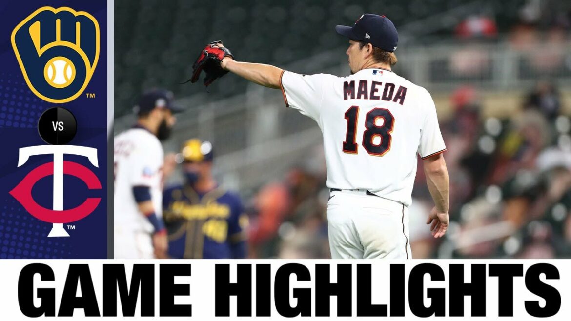 Kenta Maeda almost gets no-hitter, Twins walk off | Brewers-Twins Game Highlights 8/18/2020
