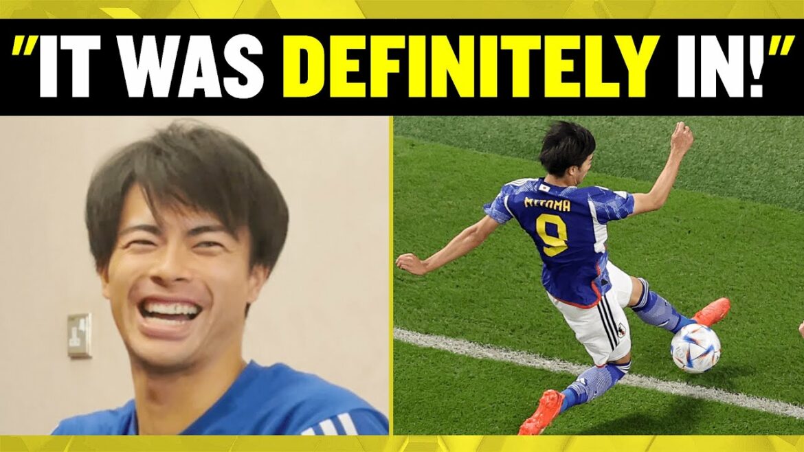 "I LIKE VAR!" 🤣 Japan hero Kaoru Mitoma says the ball was IN for his assist that sent Germany home!