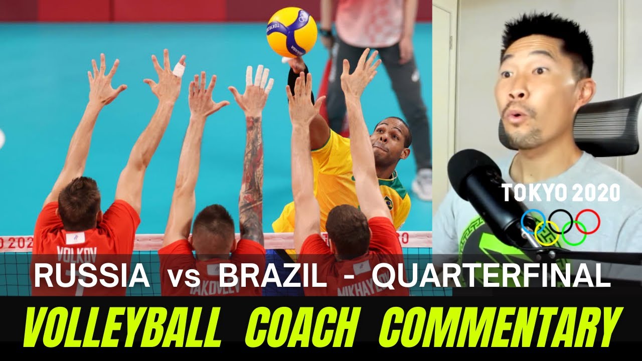 VB Coach Commentary Semifinal RUSSIA (ROC) vs BRAZIL Tokyo 2020